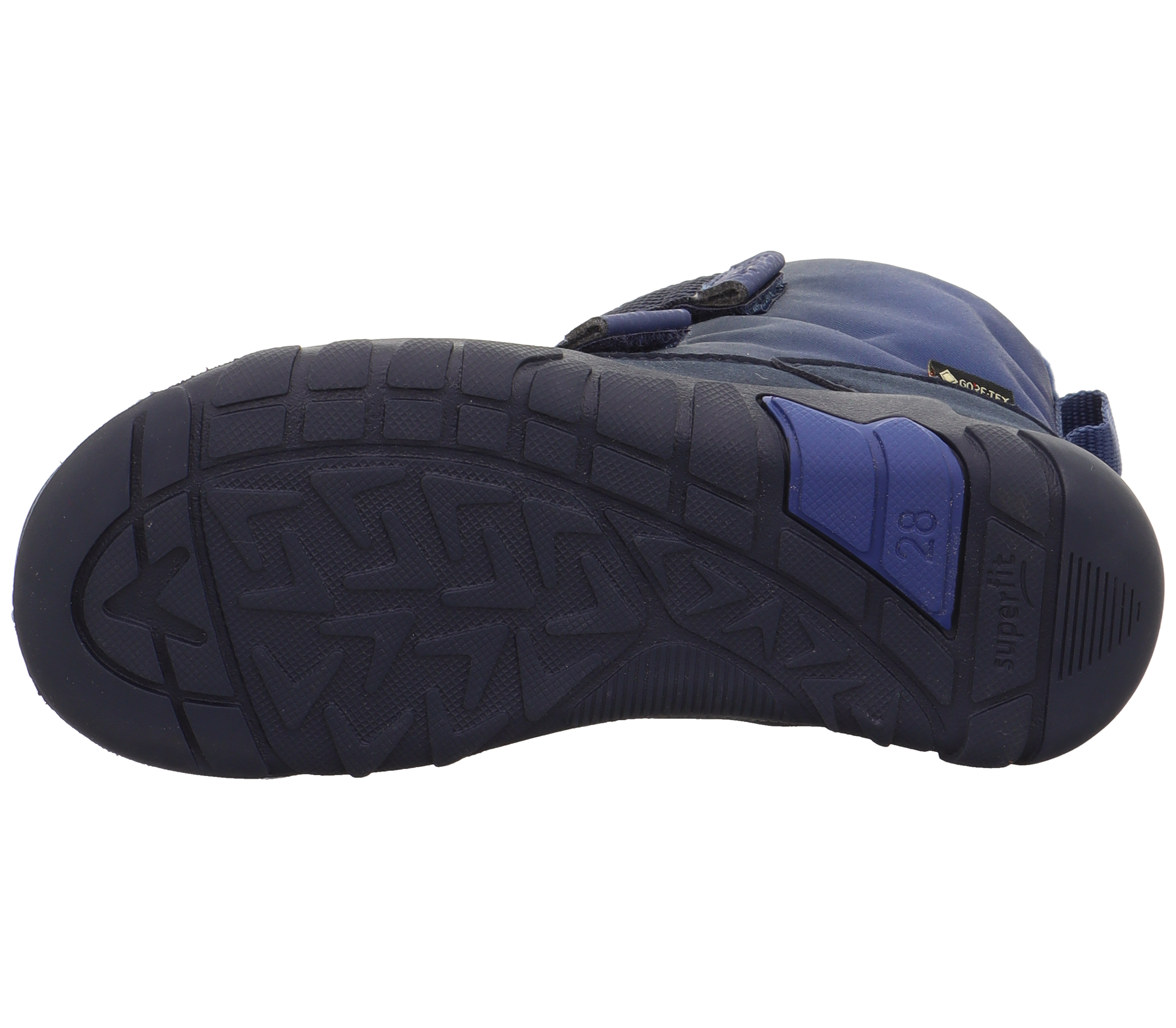 Superfit Trace Barefoot Blau ziemas zābaki