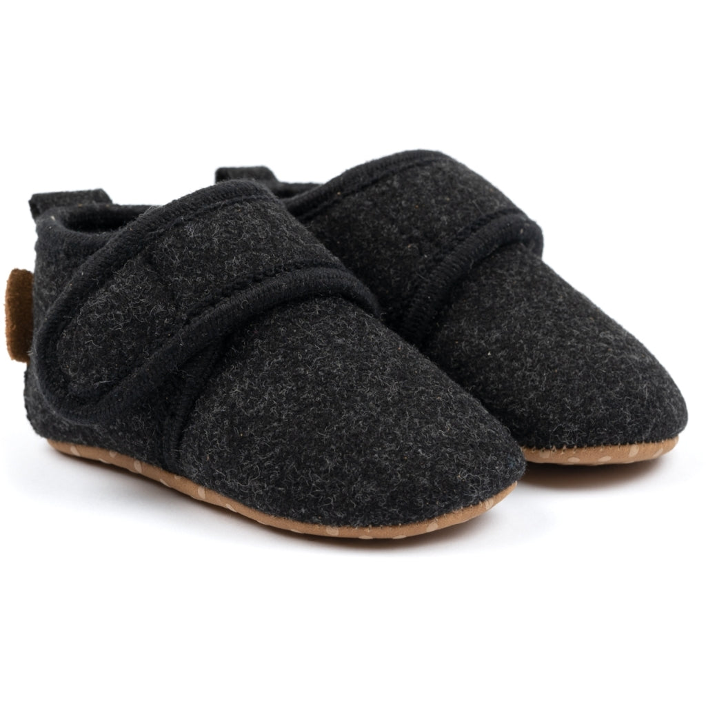Mikk Line Dark Gray Melange vilnas čībiņas