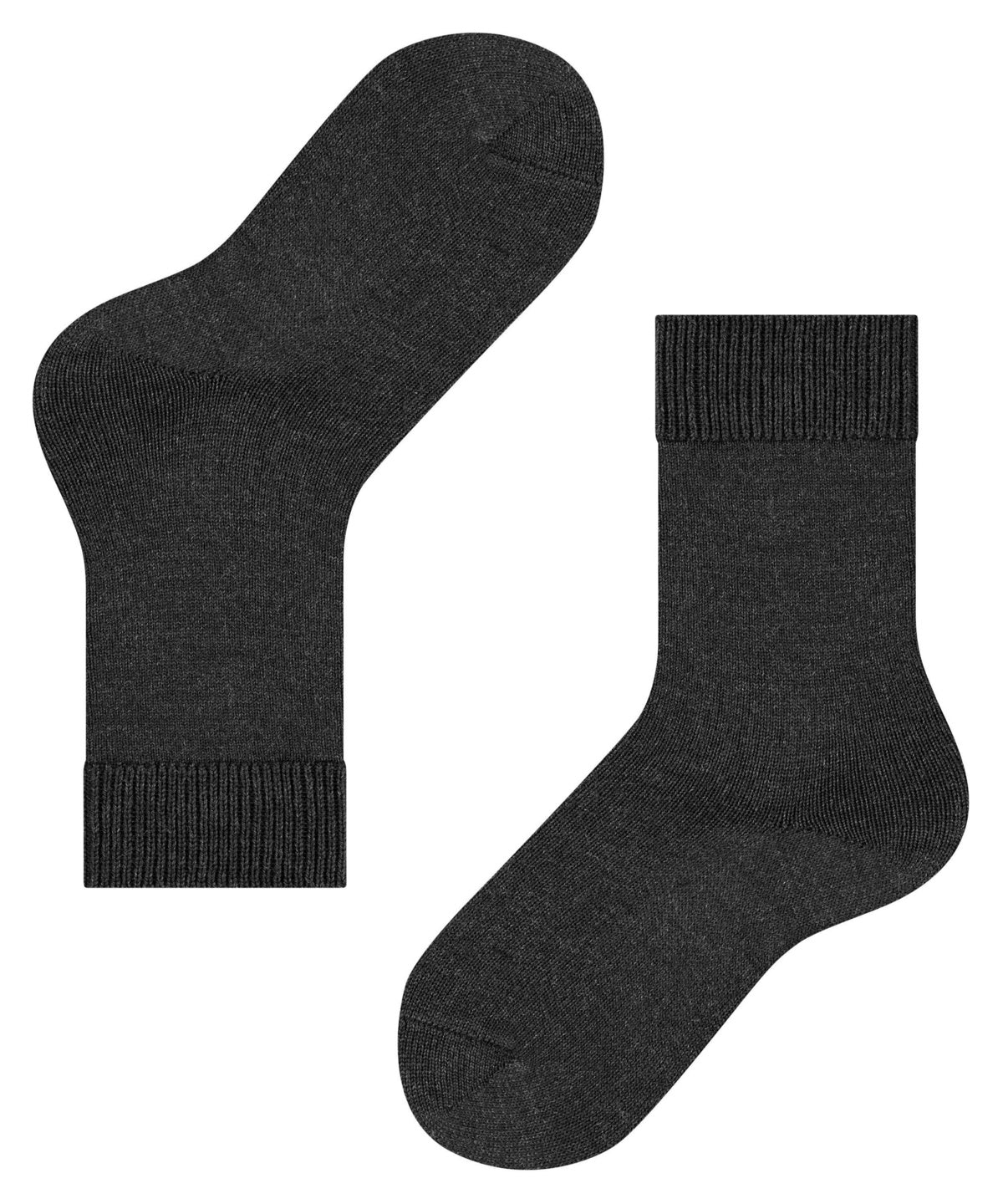 FALKE Comfort Wool Anthracite Melange zeķes