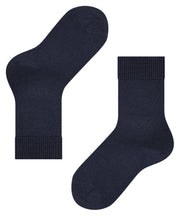 FALKE Comfort Wool Darkmarine zeķes
