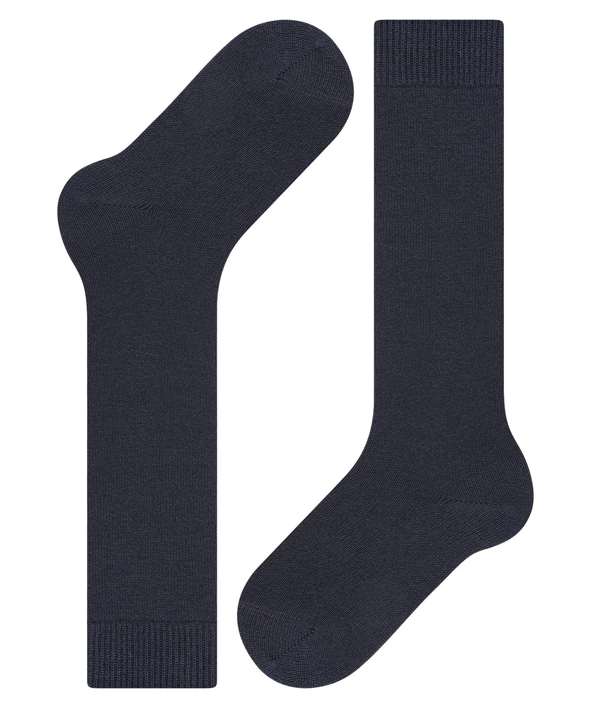FALKE Comfort Wool Darkmarine pusgarās zeķes