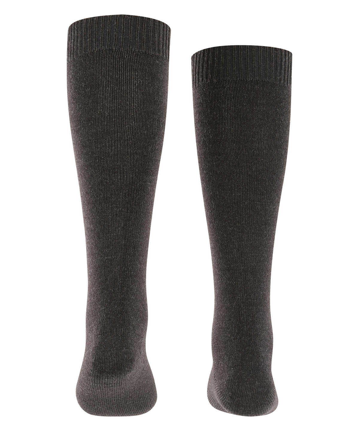 FALKE Comfort Wool Anthracite Mel.pusgarās zeķes
