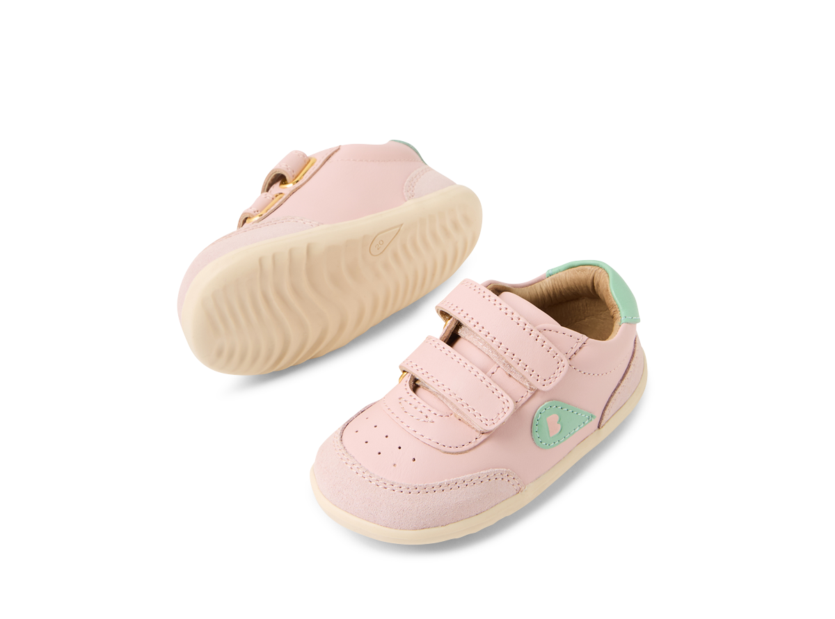 Bobux SU Champ Ballet Pink ādas kurpītes