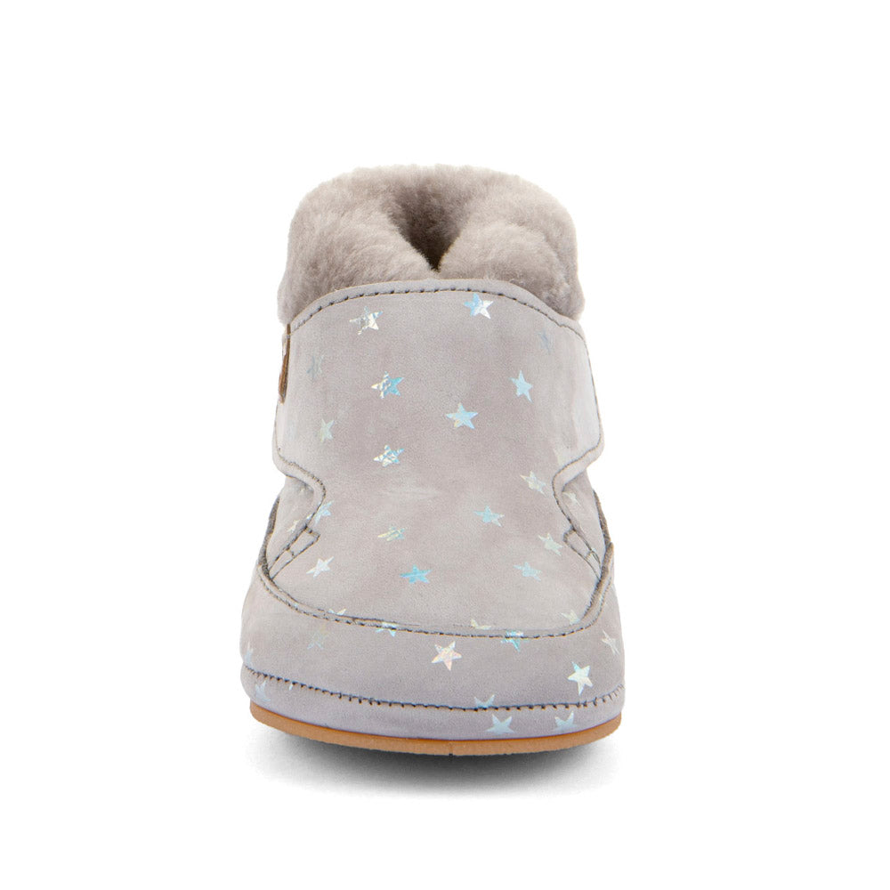 Froddo Barefoot Furry Silver siltie ādas zābaciņi