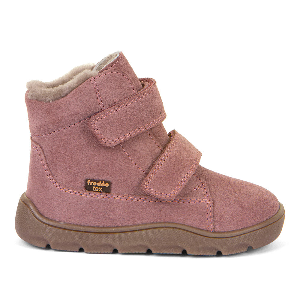 Froddo Zeru TEX Furry Barefoot Dark Pink siltie zābaki