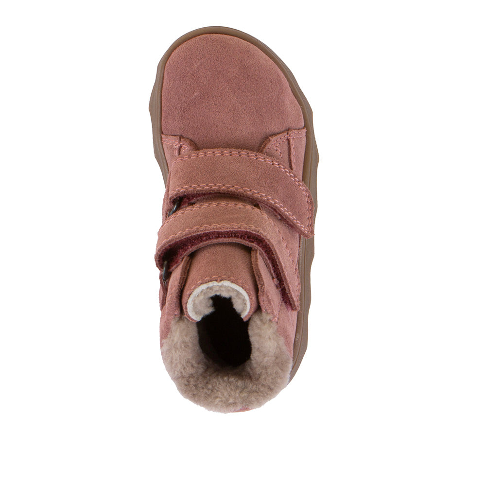 Froddo Zeru TEX Furry Barefoot Dark Pink siltie zābaki