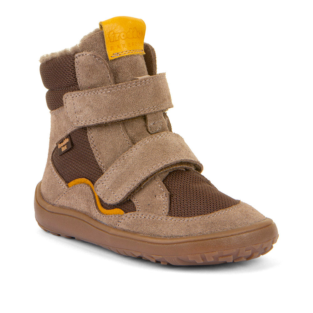 Froddo Barefoot TEX Winter Beige siltie zābaki
