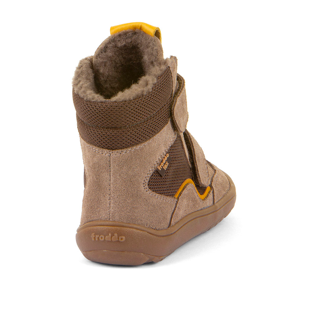 Froddo Barefoot TEX Winter Beige siltie zābaki