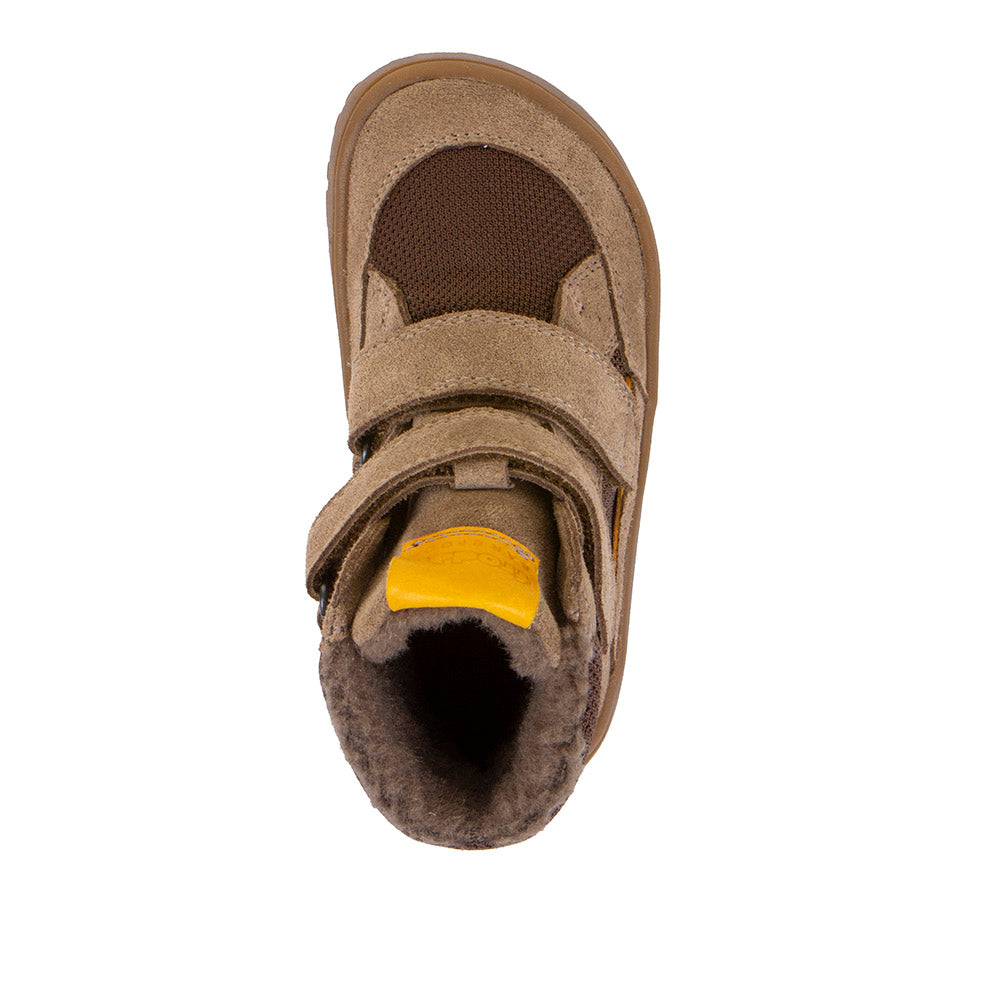 Froddo Barefoot TEX Winter Beige siltie zābaki