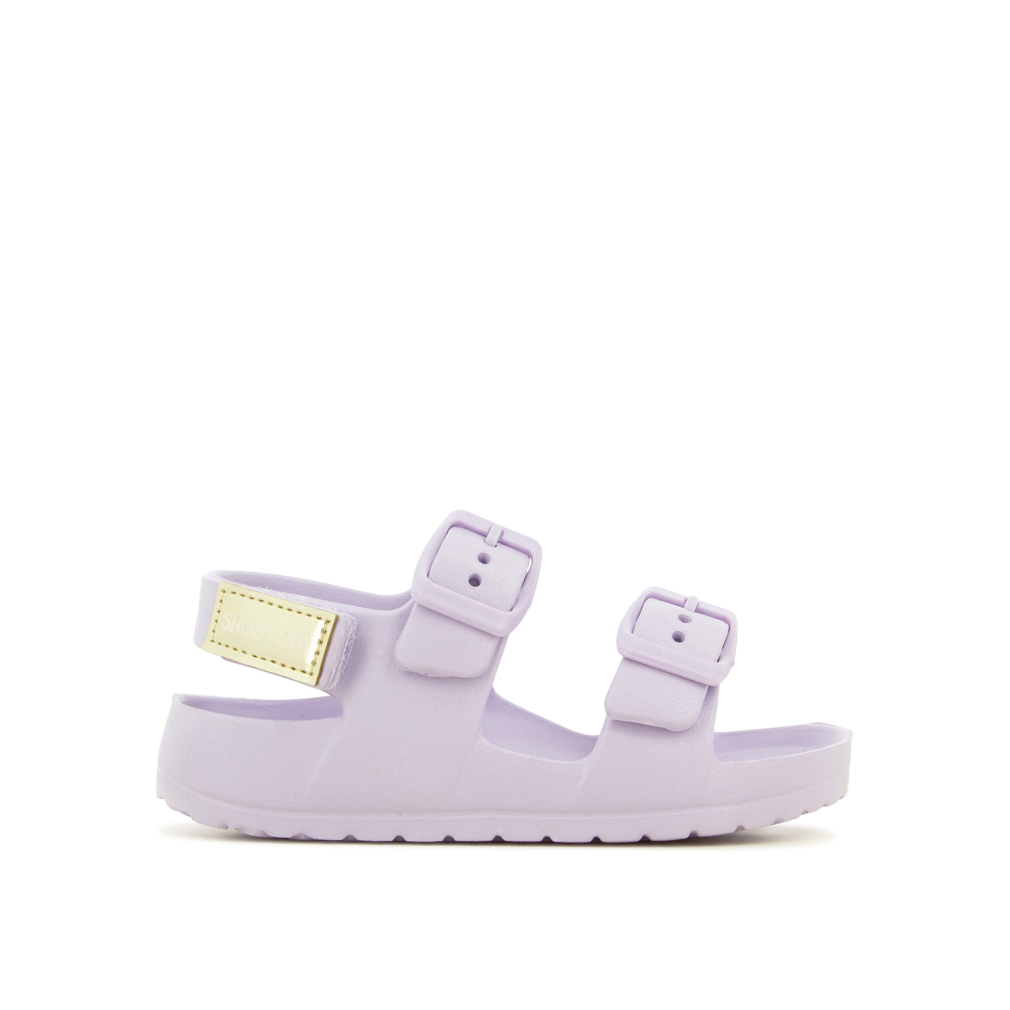 ACC. SHOOPOM / ETE 2025 / SURFY BUCKLES / EVA + CAOUTCHOUC / LILAC