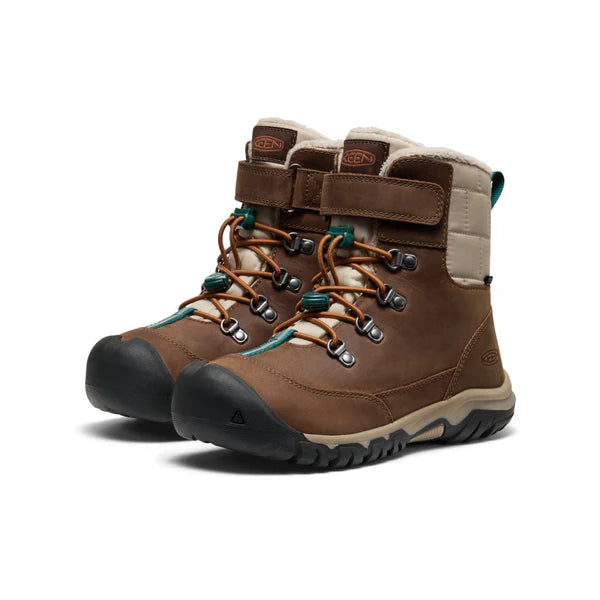 KEEN Kanibou WP Dark Earth/Roasted Pecan ziemas zābaki