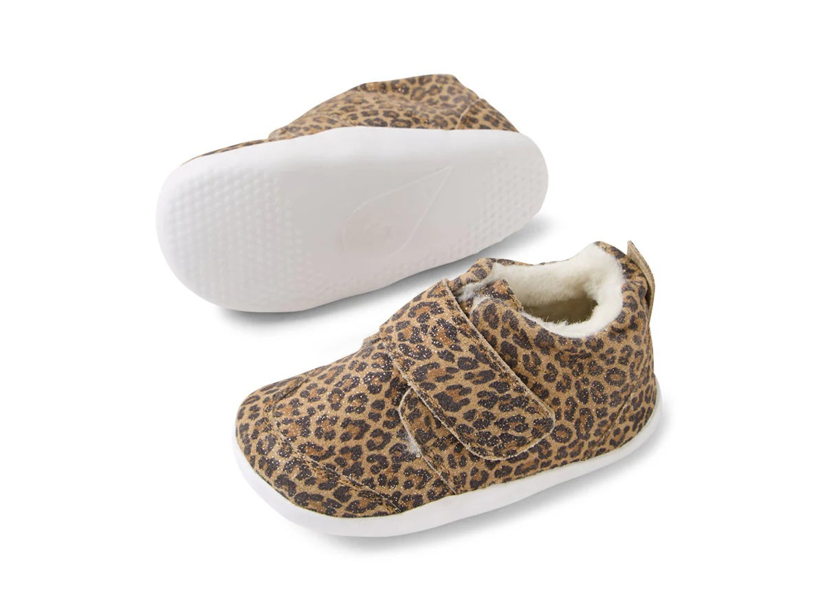 Bobux Xplorer Rover Arctic Leopard Shimmer siltie zābaciņi