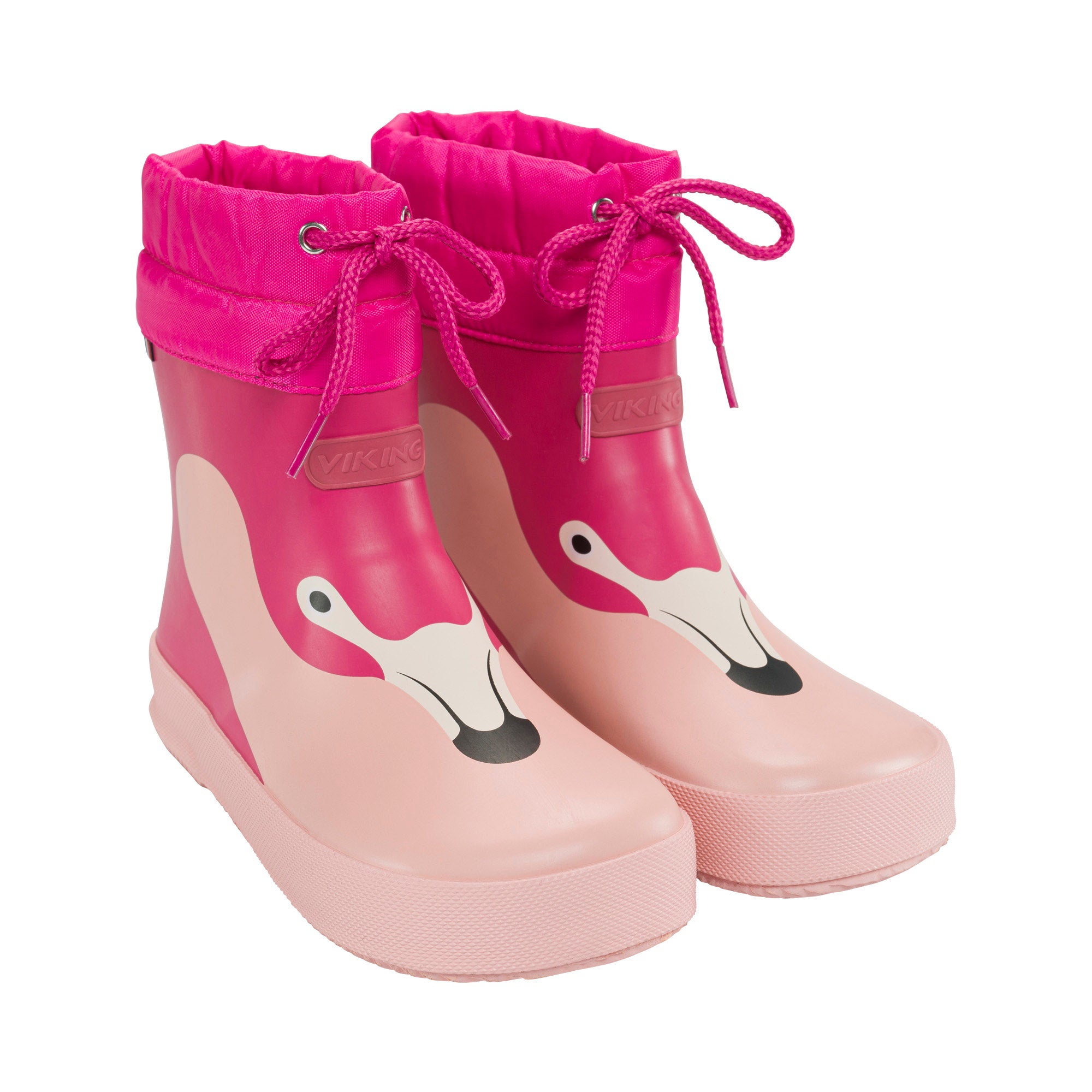 VIKING Alv Barefoot Light Pink gumijas zābaki