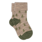 MP Denmark Hugo Light Brown Melange Merino Socks