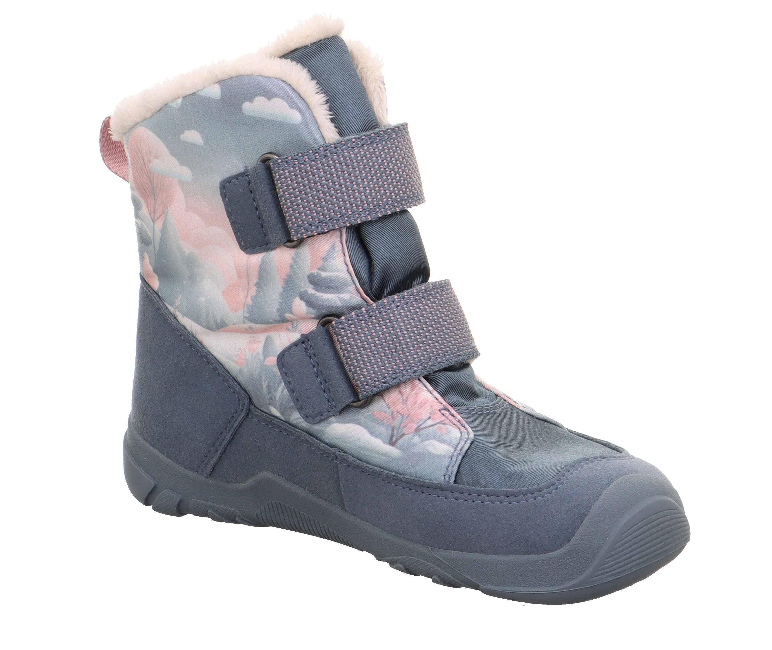 Superfit Trace Barefoot Blau/Rosa winter boots