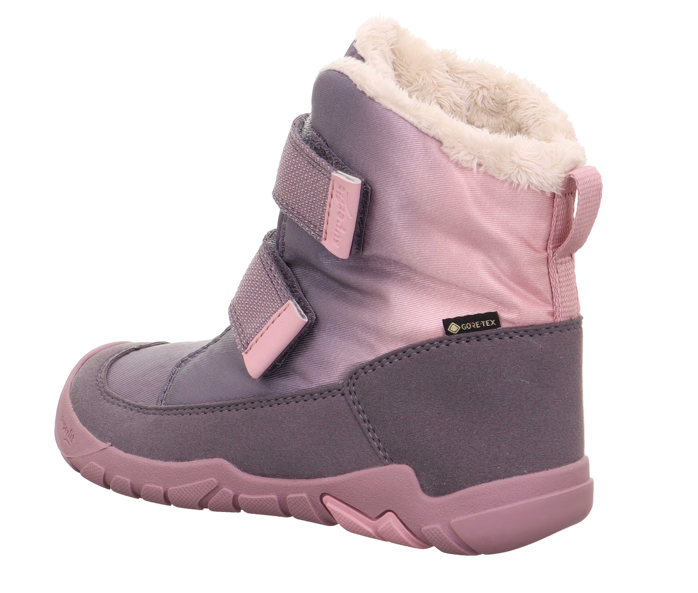 Superfit Trace Barefoot Lila/Rosa ziemas zābaki