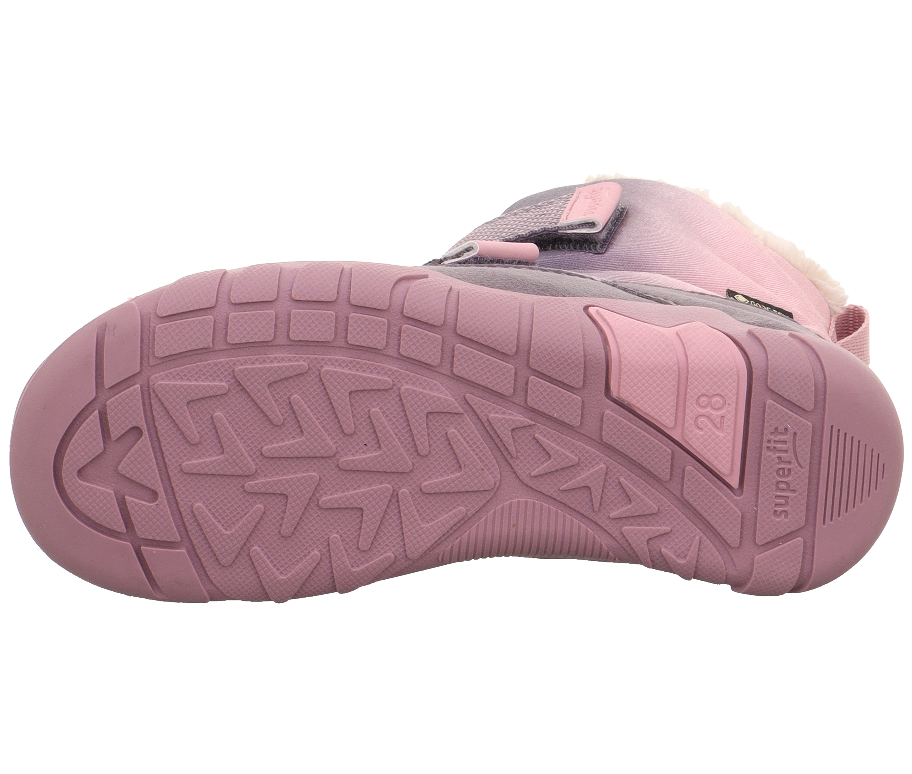 Superfit Trace Barefoot Lila/Rosa ziemas zābaki