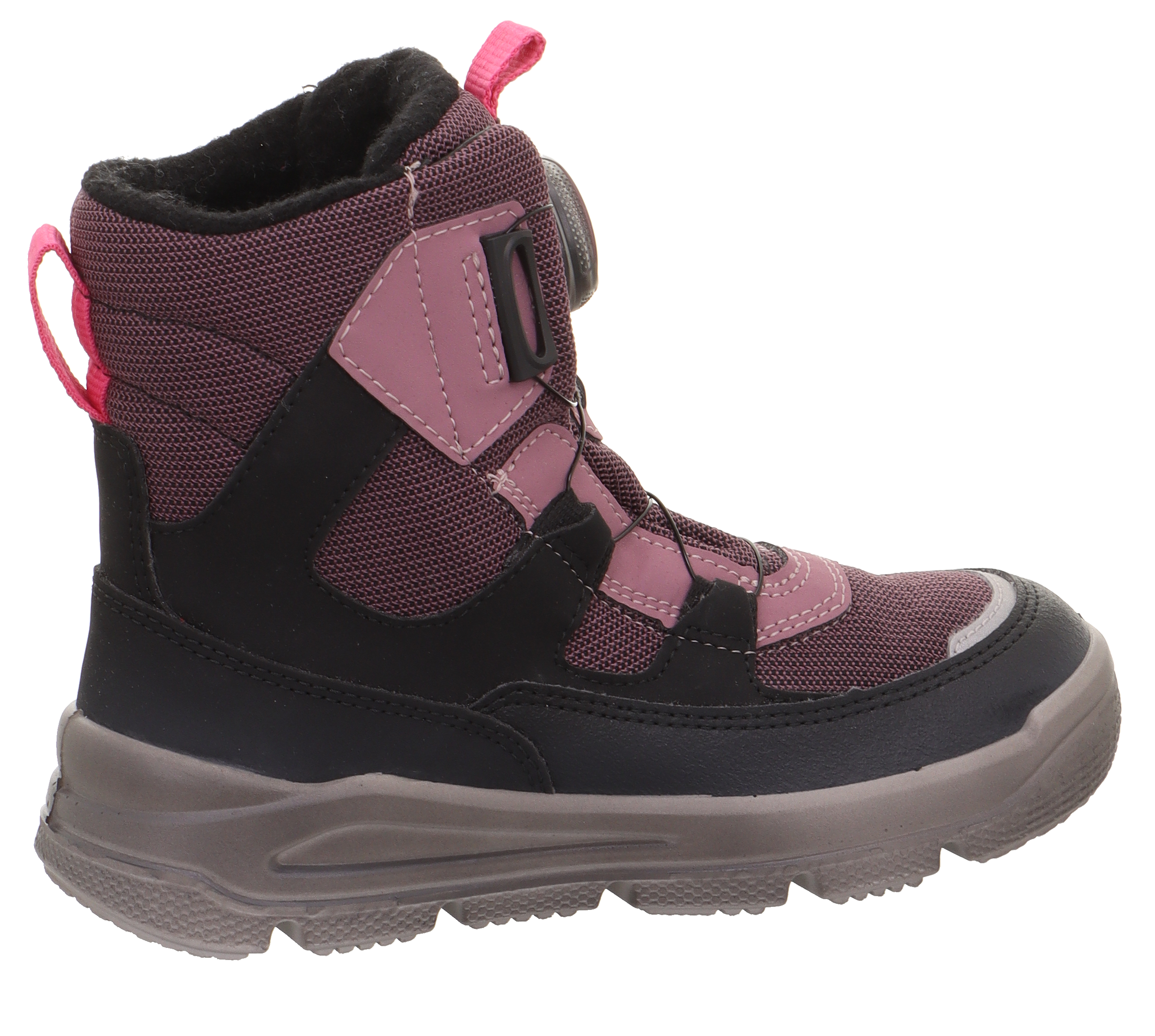 Superfit Mars Lila/Black ziemas zābaki