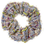 SIENA Tweed Scrunchie French Blue matu gumija