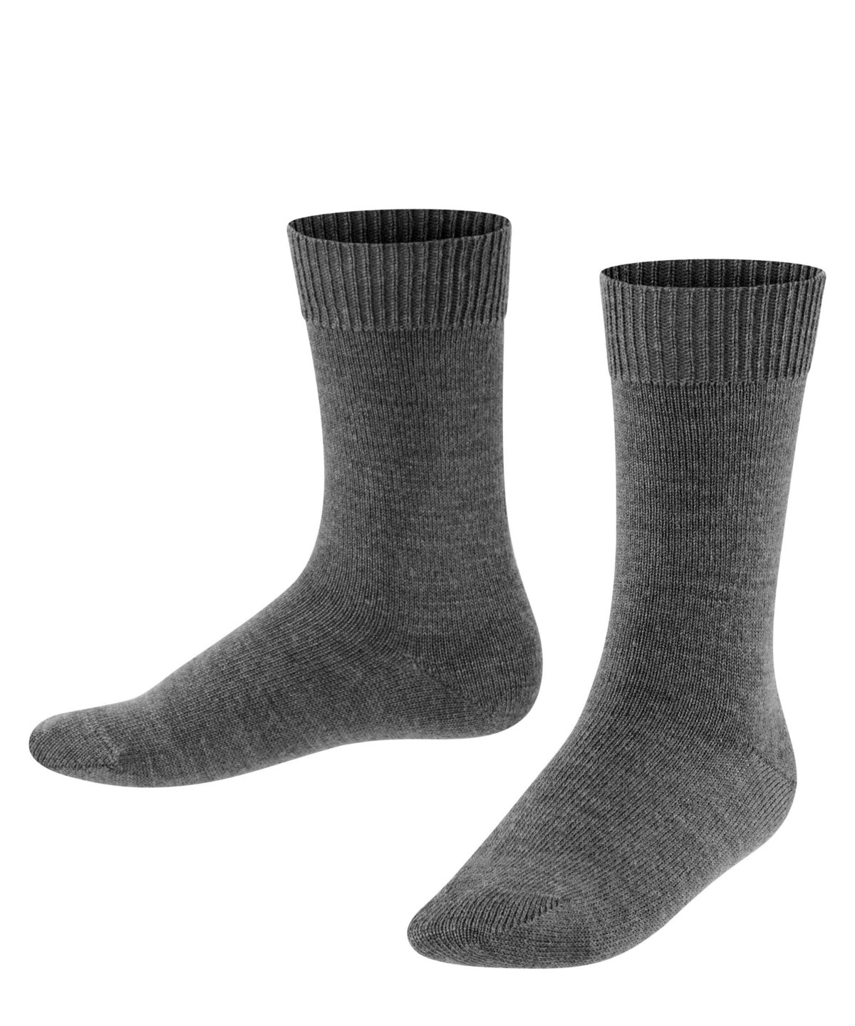 FALKE Comfort Wool Dark Gray zeķes