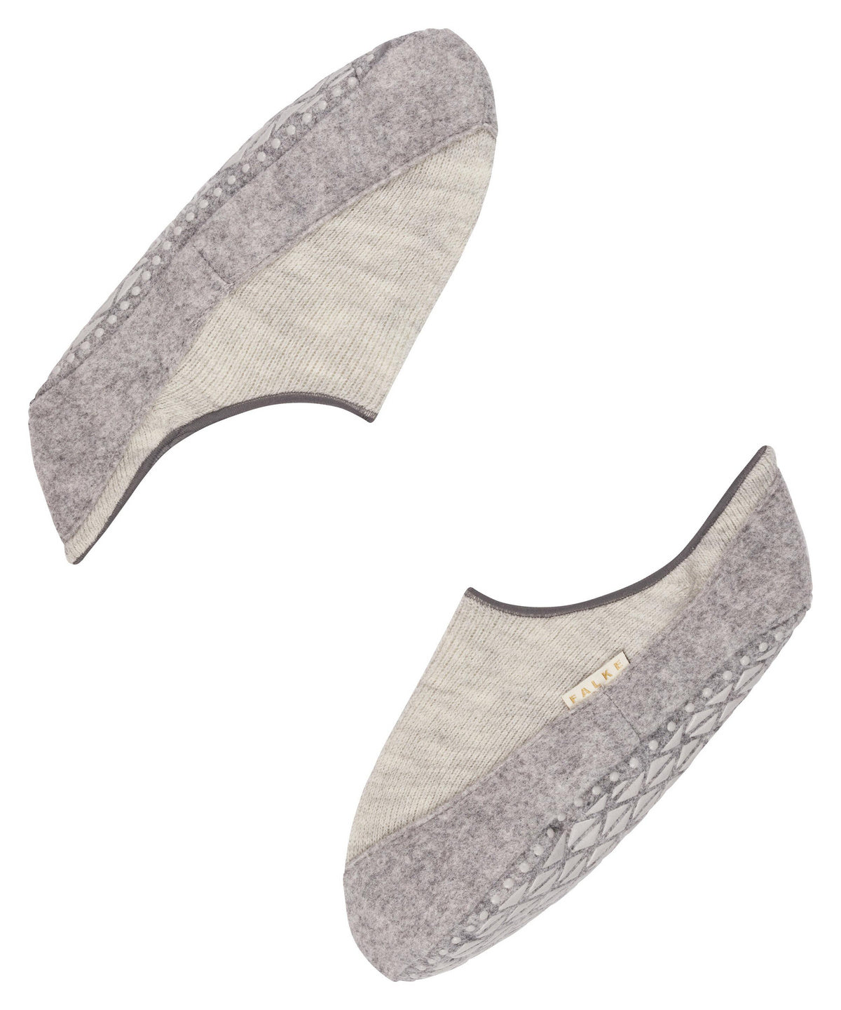 Falke Cosyshoe Light Grey vilnas zeķčības