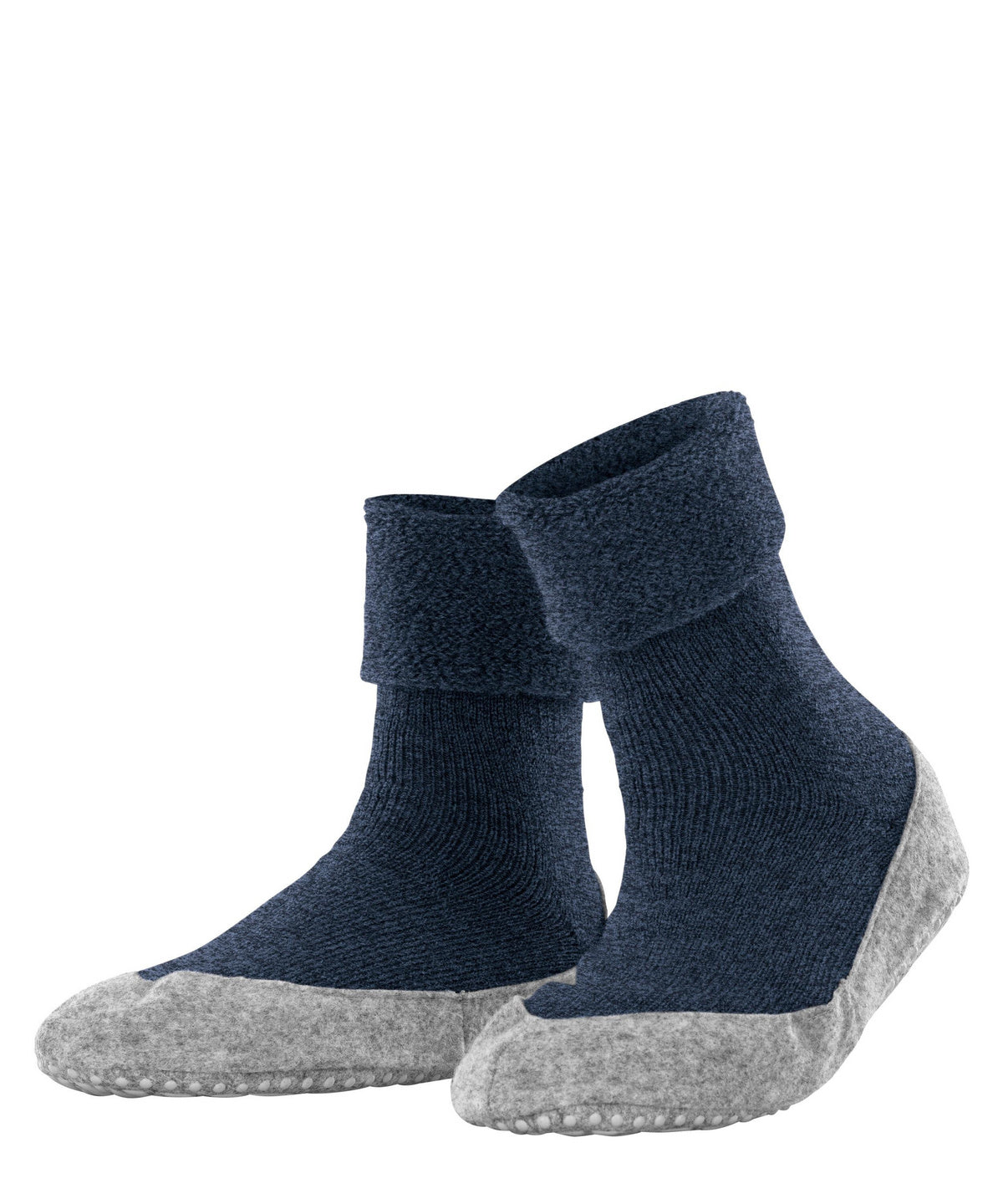 Falke Cosyshoe Marine Melange vilnas zeķčības