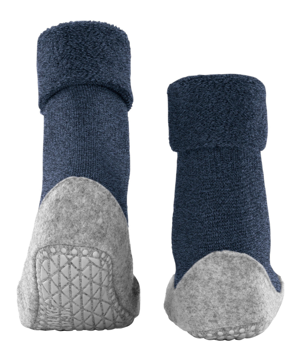 Falke Cosyshoe Marine Melange vilnas zeķčības