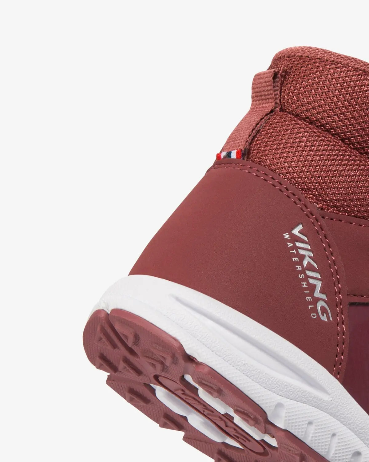 Viking Knapper Reflex Mid WP 1V Dark Pink ūdensizturīgie apavi