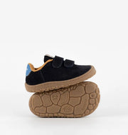 VICTORIA Bosco Barefoot Marino leather sneakers