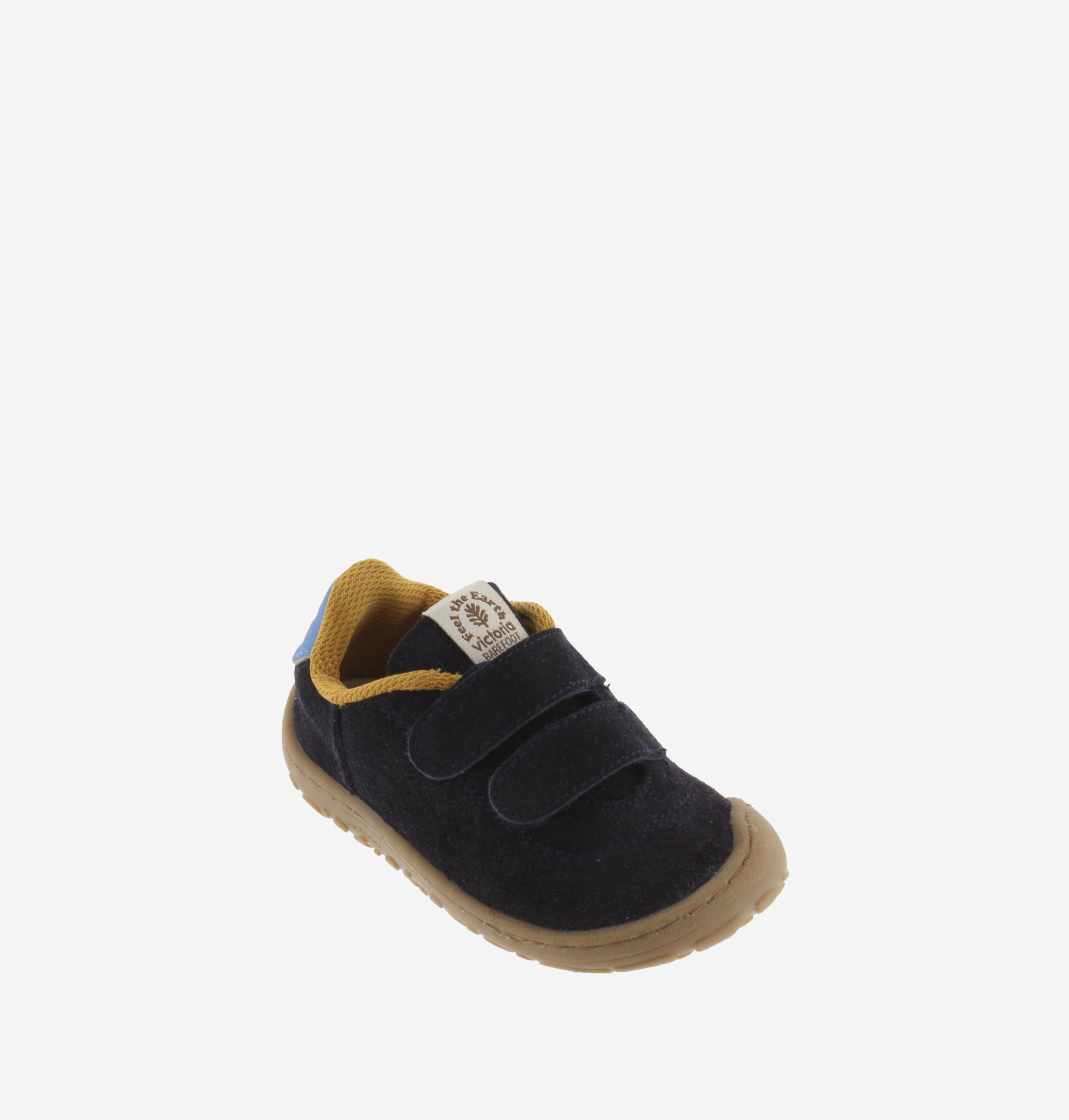 VICTORIA Bosco Barefoot Marino leather sneakers