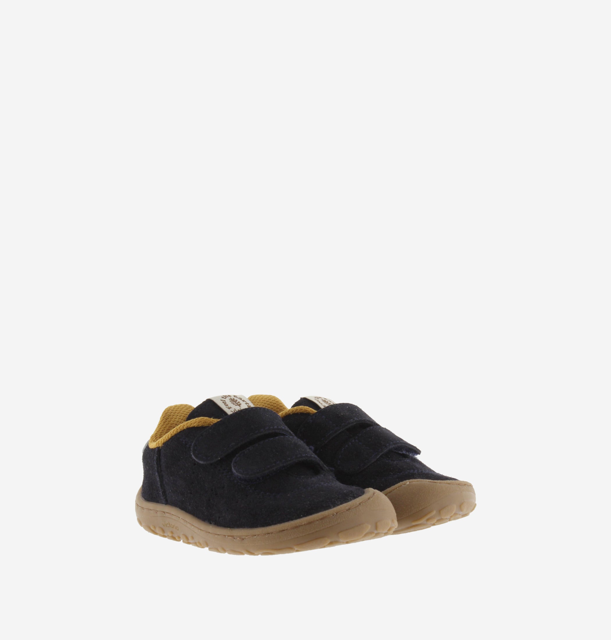 VICTORIA Bosco Barefoot Marino leather sneakers