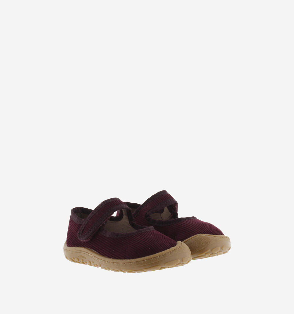 VICTORIA Bosco Barefoot Strap Corduroy shoes