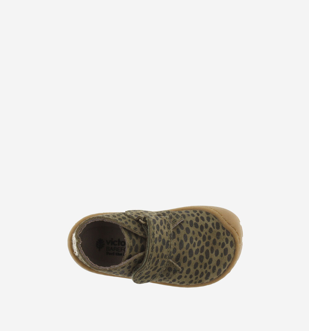 VICTORIA Bosco Barefoot Kaki ādas puszābaki
