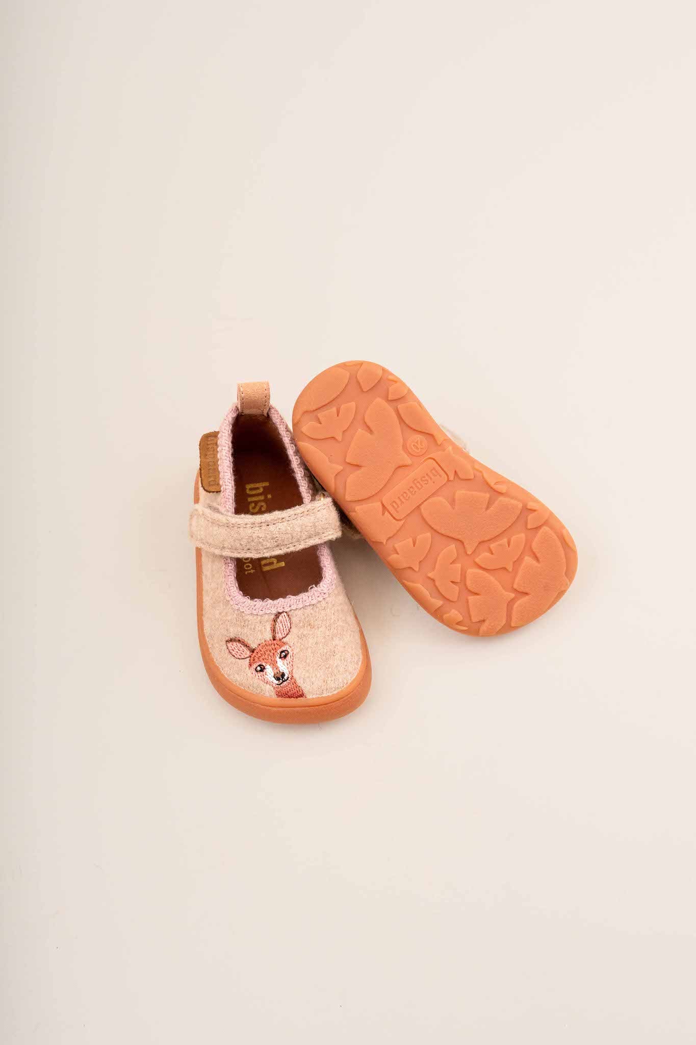 bisgaard barefoot ballet Beige Wool