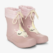VIKING Alv Indie Print Light Pink gumijas zābaki