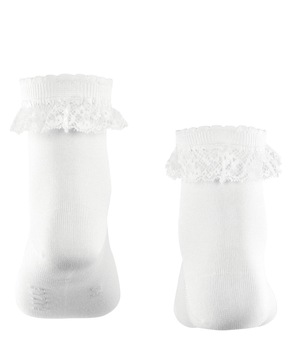 FALKE Romantic Lace White zeķītes