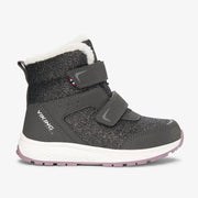 Viking Equip Glitter Warm WP Charcoal ziemas zābaki