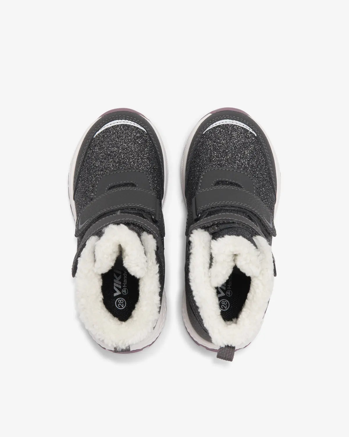 Viking Equip Glitter Warm WP Charcoal ziemas zābaki