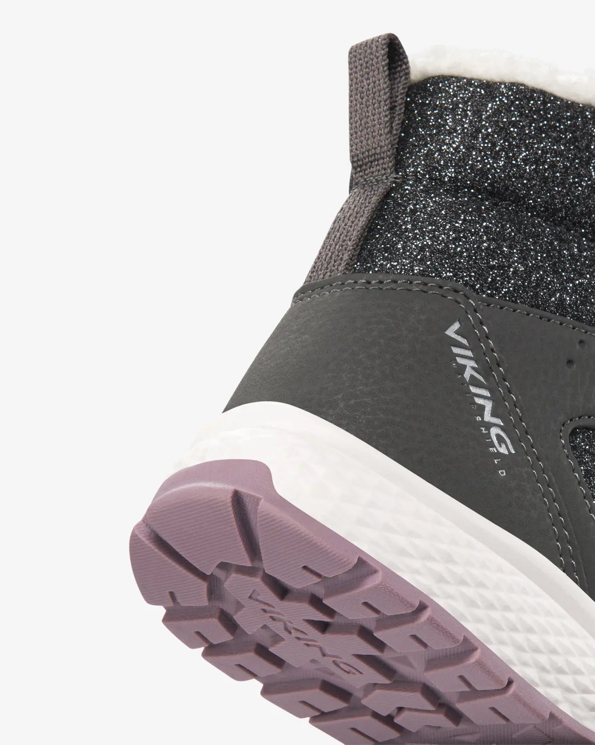 Viking Equip Glitter Warm WP Charcoal ziemas zābaki