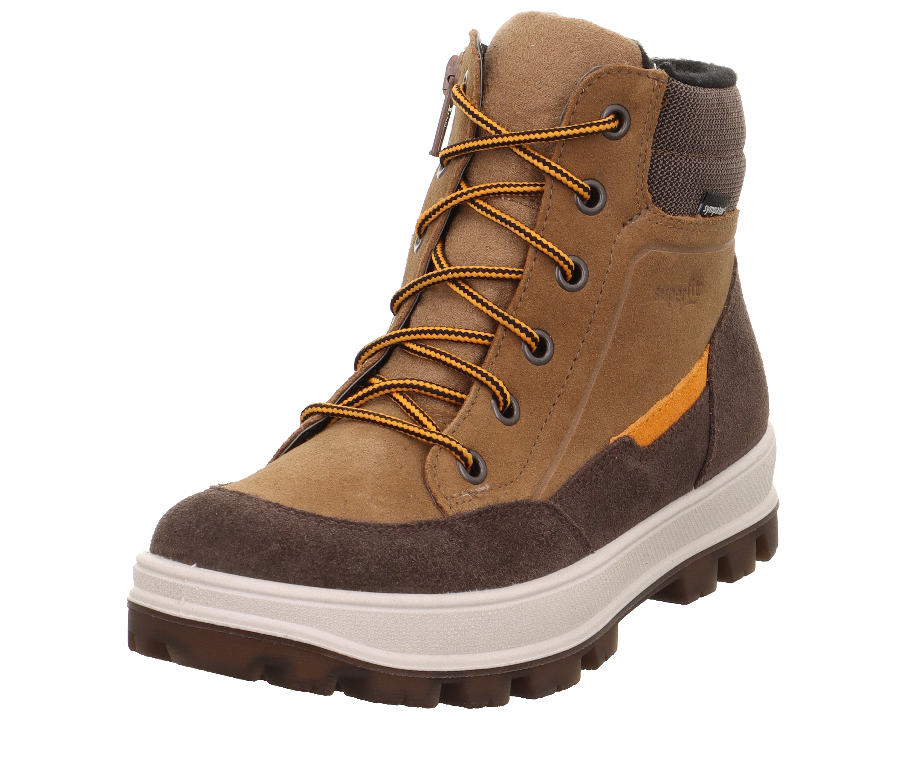 Superfit Tedd Brown/Orange ūdensizturīgie ziemas zābaki
