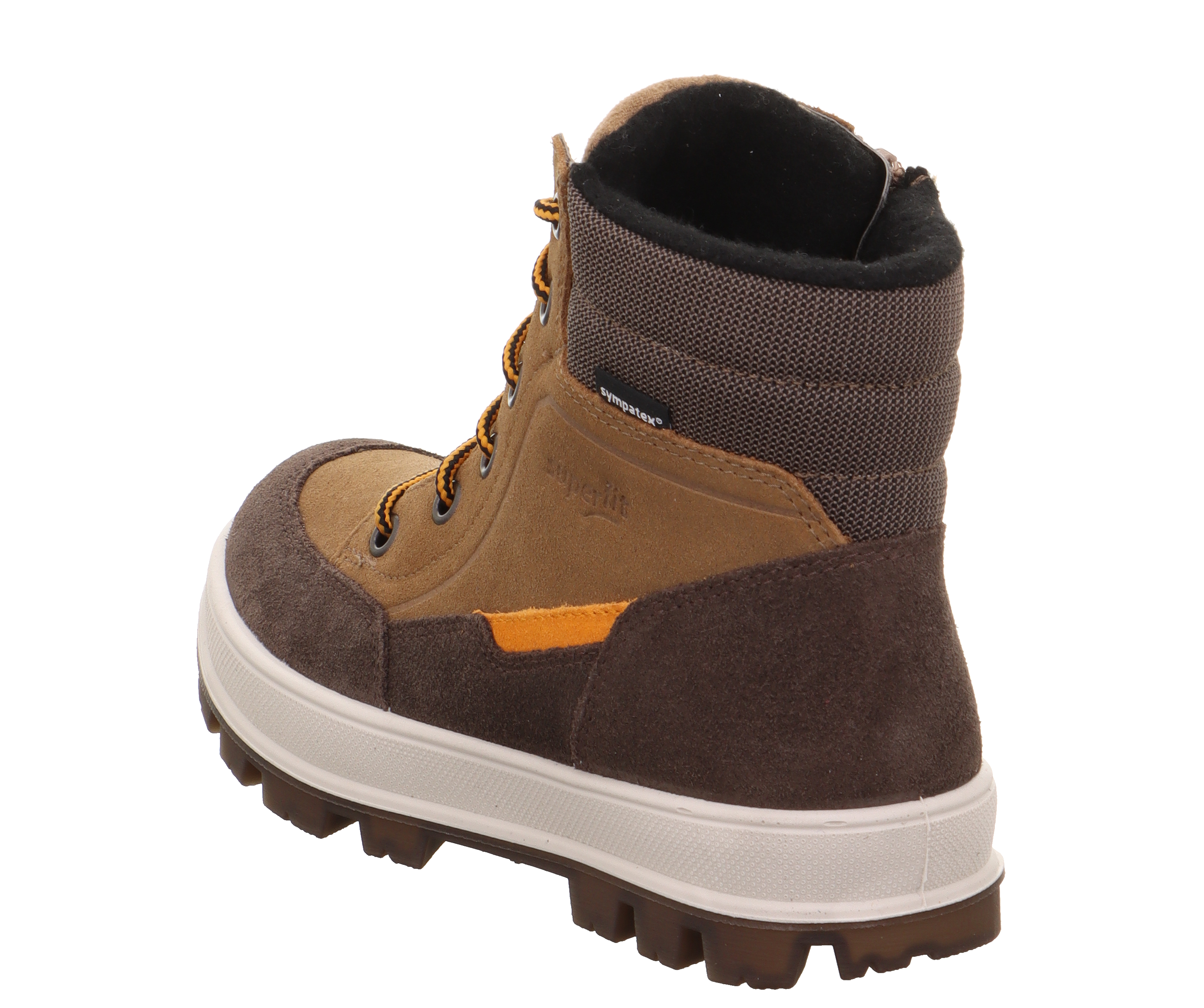 Superfit Tedd Brown/Orange ūdensizturīgie ziemas zābaki