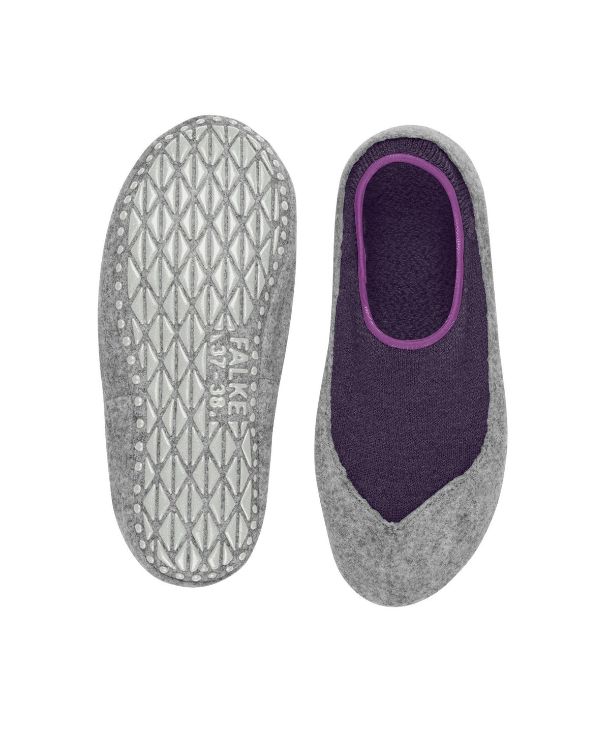 Falke Cosyshoe Wineberry vilnas zeķčības