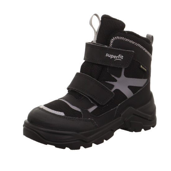 Superfit Snow Max Black/Gray Tex ziemas zābaki