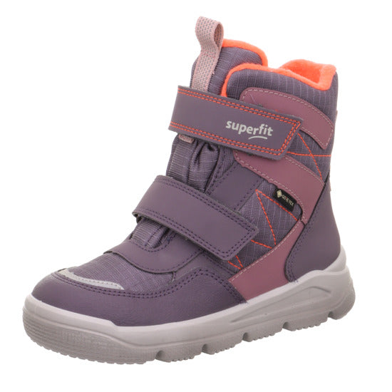 Superfit Mars Lila/Orange Gore Tex ziemas zābaki