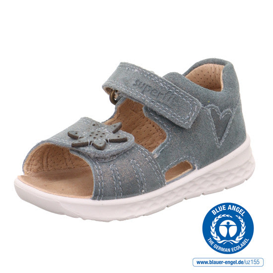 Superfit Lagoon Hellgrun ādas sandalītes