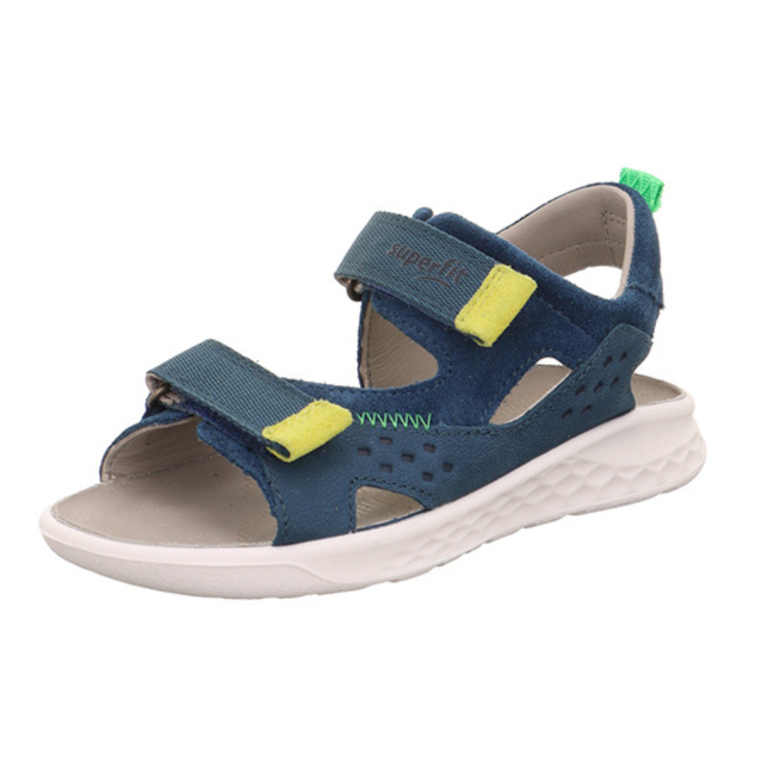Superfit Lagoon Midi Blue/Yellow ādas sandalītes