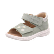 Superfit Polly Green/Silver leather sandals