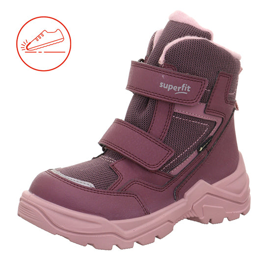 Superfit Snow Max Red/Rose Gore Tex ziemas zābaki