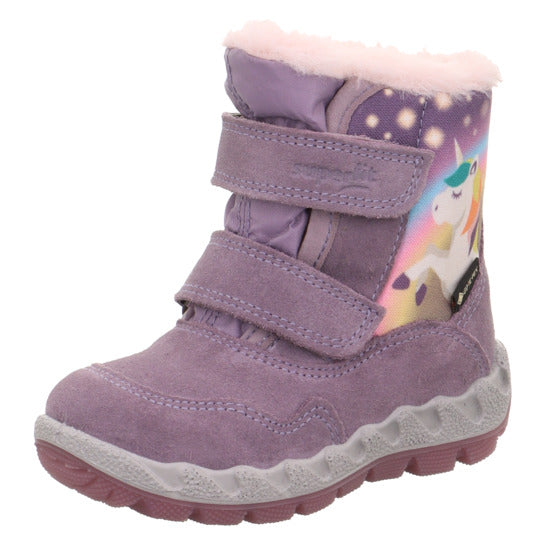 Superfit Icebird Lila/Rosa Gore Tex ziemas zābaki