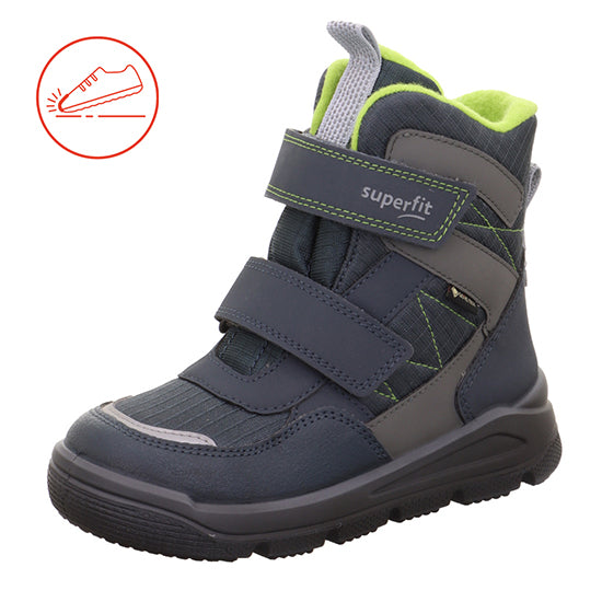 Superfit Mars Blue/Green Gore Tex ziemas zābaki